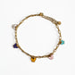 Yareli Luxe 18K Gold-Plated Butterfly Charm Anklet