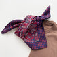 Classic Paisley Silk Scarf, 53cm Hand-Rolled Men's Neckerchief