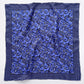Classic Paisley Silk Scarf, 53cm Hand-Rolled Men's Neckerchief