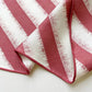 Timeless Stripes Silk Scarf, Double-Sided Print with Luxury Hand-Rolled, Sand-Washed Finish