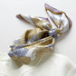 Peony Bloom Silk Scarf, 65cm Hand-Rolled Bandana Scarf