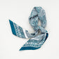 Heritage Grace Silk Scarf, 90cm Hand-Rolled Women's Head Scarf