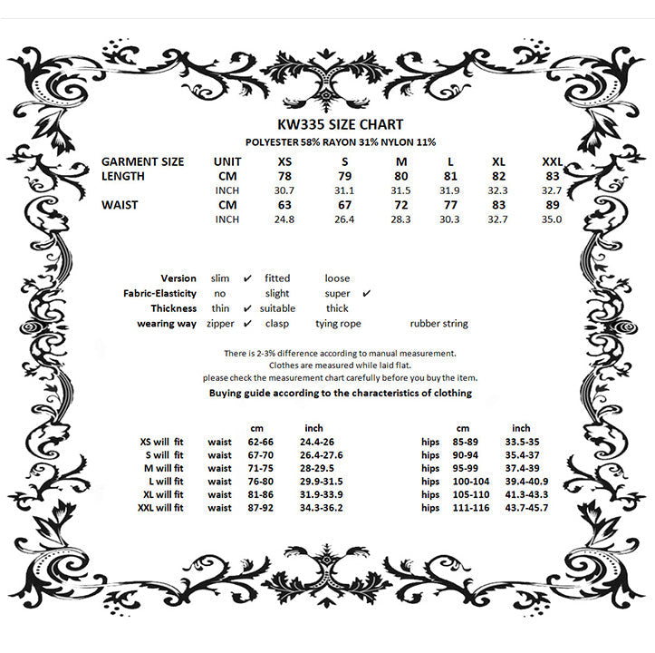 Dark In Love Izora Asymmetrical Goth Skirt﻿