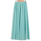 High Waist Long or Half-Length Floaty Chiffon Skirt, Spring and Summer Collection