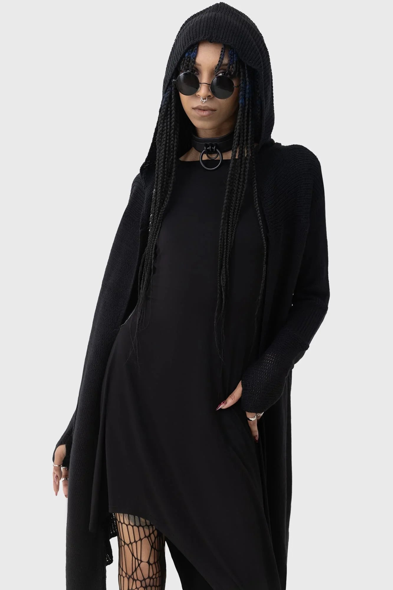 Killstar Last Quarter Hooded Cardigan