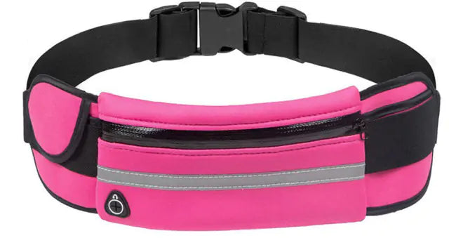 Sporty Waist Belt Bag, Multi Colours