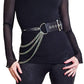 Necessary Evil Nyx Asymmetric Chain Belt