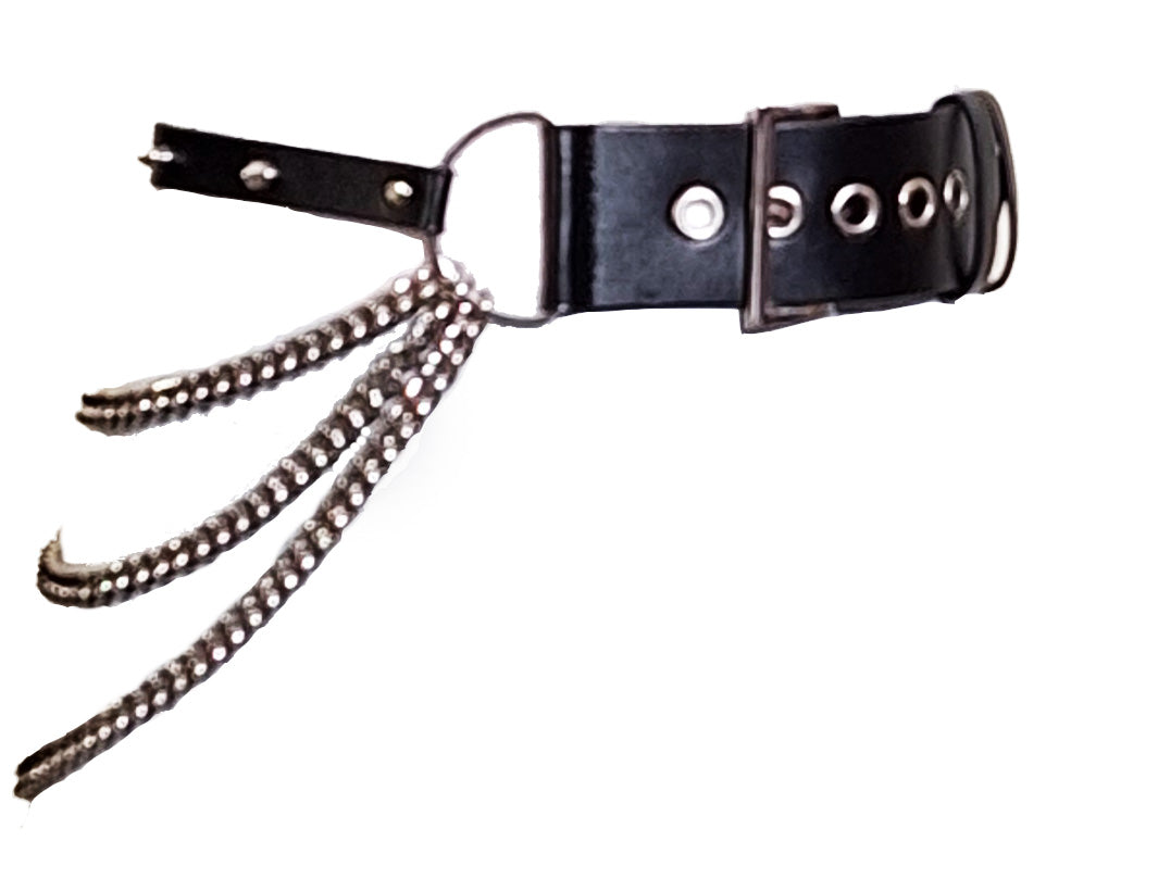 Necessary Evil Nyx Asymmetric Chain Belt