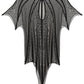 Necessary Evil Leutogi Mesh Bat Wing-Effect Poncho Top