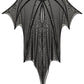 Necessary Evil Leutogi Mesh Bat Wing-Effect Poncho Top