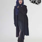 Necessary Evil Athena Long Hooded Cardigan, Plus Sizes