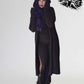 Necessary Evil Athena Long Hooded Cardigan, Plus Sizes