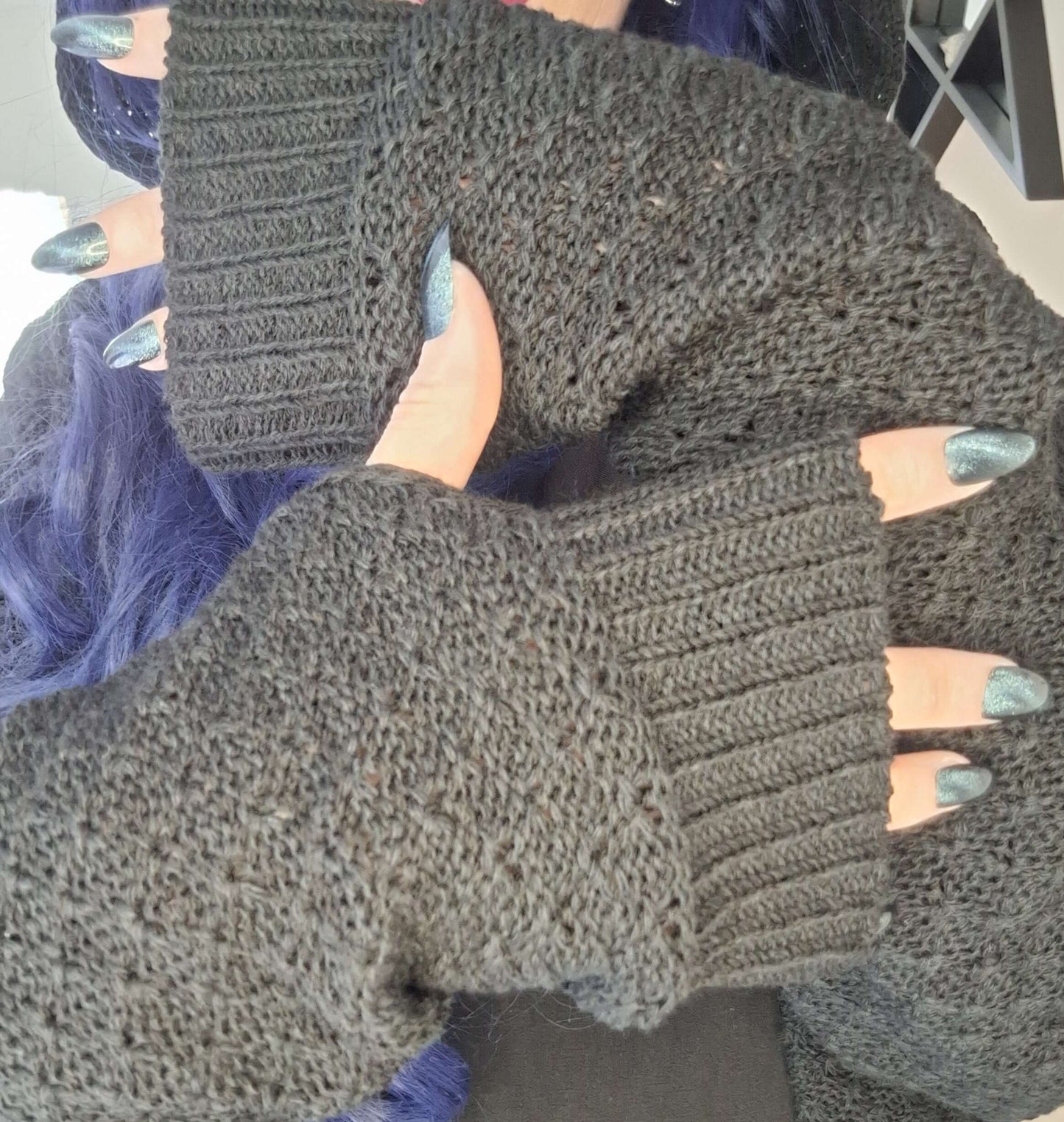 Necessary Evil Athena Long Hooded Cardigan, Plus Sizes