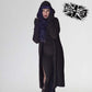 Necessary Evil Athena Long Hooded Cardigan, Plus Sizes
