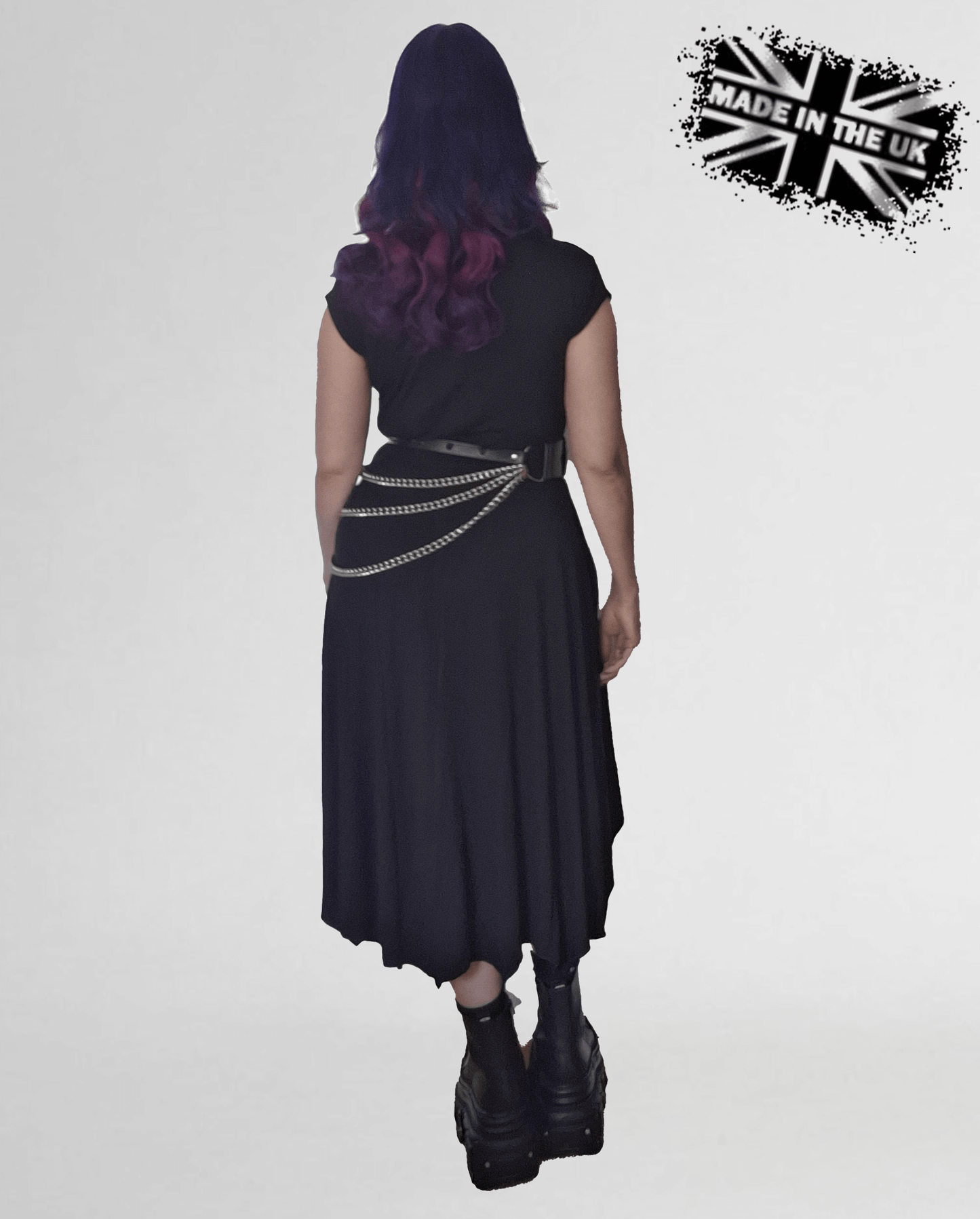 Necessary Evil Evaki High-Low Dress, Plus Sizes