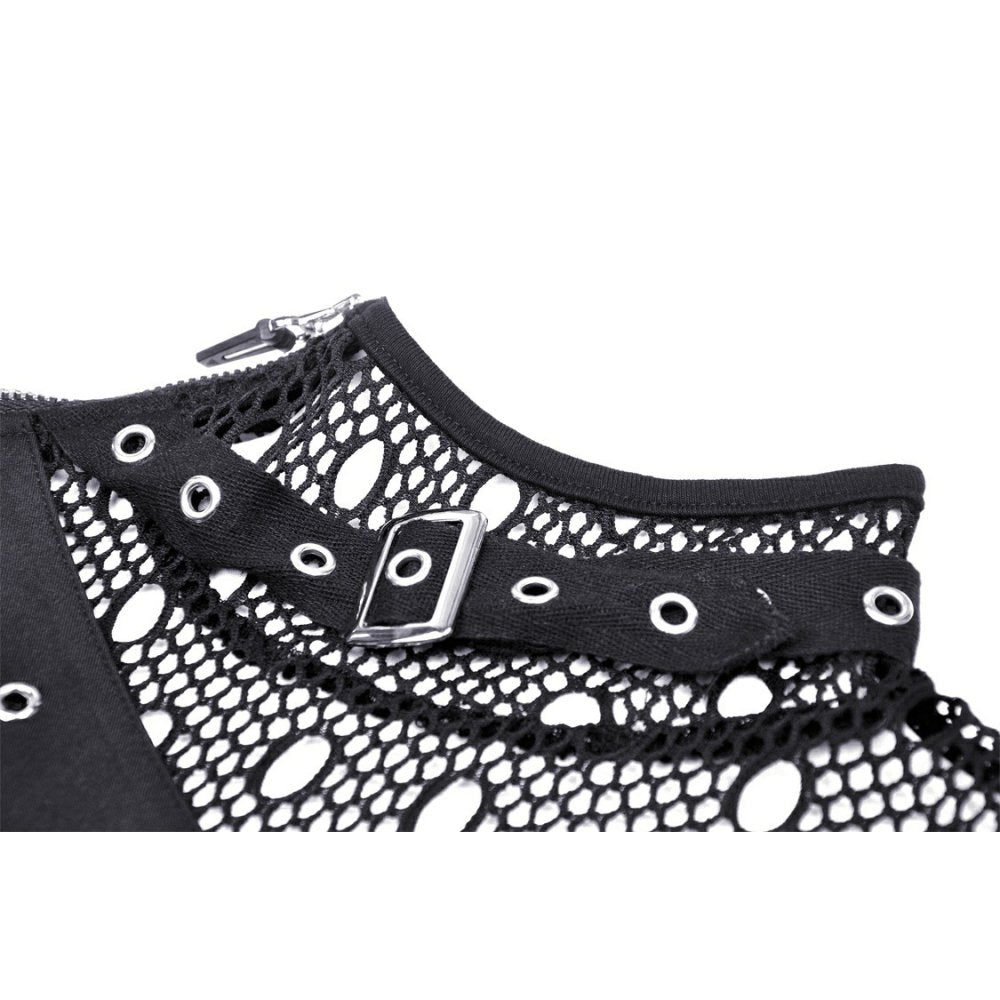 Dark In Love Gothic Fashion Womenswear Nola Long-Sleeve Top