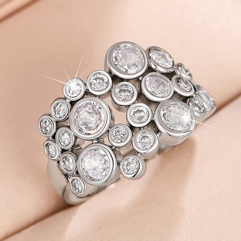 Irregular 'Starry Night' Women's Fashion Ring