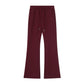 Vireous Street Fashion Casual Retro Unisex Flared 1970s Style Pants