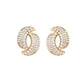 Full-Jewelled Elegant Stud Earrings