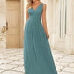 Bridesmaid Plus-Size High Waist Classic Evening Dress
