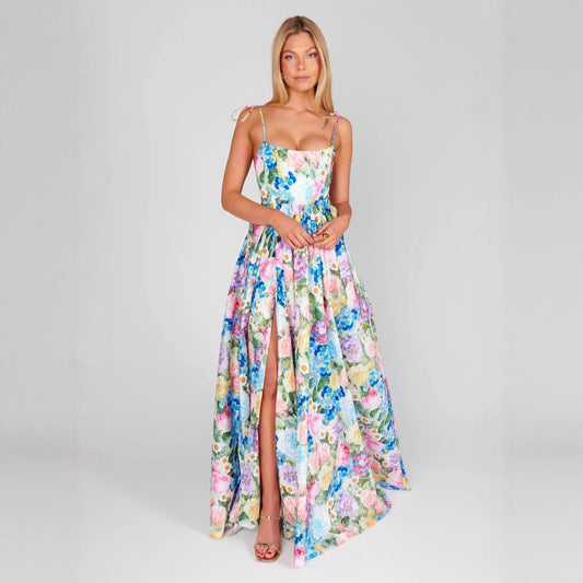 Organza Fairy Vibes Long Elegant Evening or Bridesmaid Dress