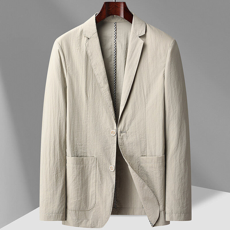 Men's Lightweight Luxury Linen Cotton Jacket, Multi Colours