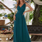 Bridesmaid Plus-Size High Waist Classic Evening Dress