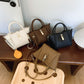 Portable Bucket Shoulder Leather Crossbody Under Arm Bag