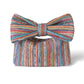 Vireous Fashion Bowknot Straw Clutch Handbag