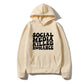 Social Media Killed Romance, Unisex Teenager Hoodie