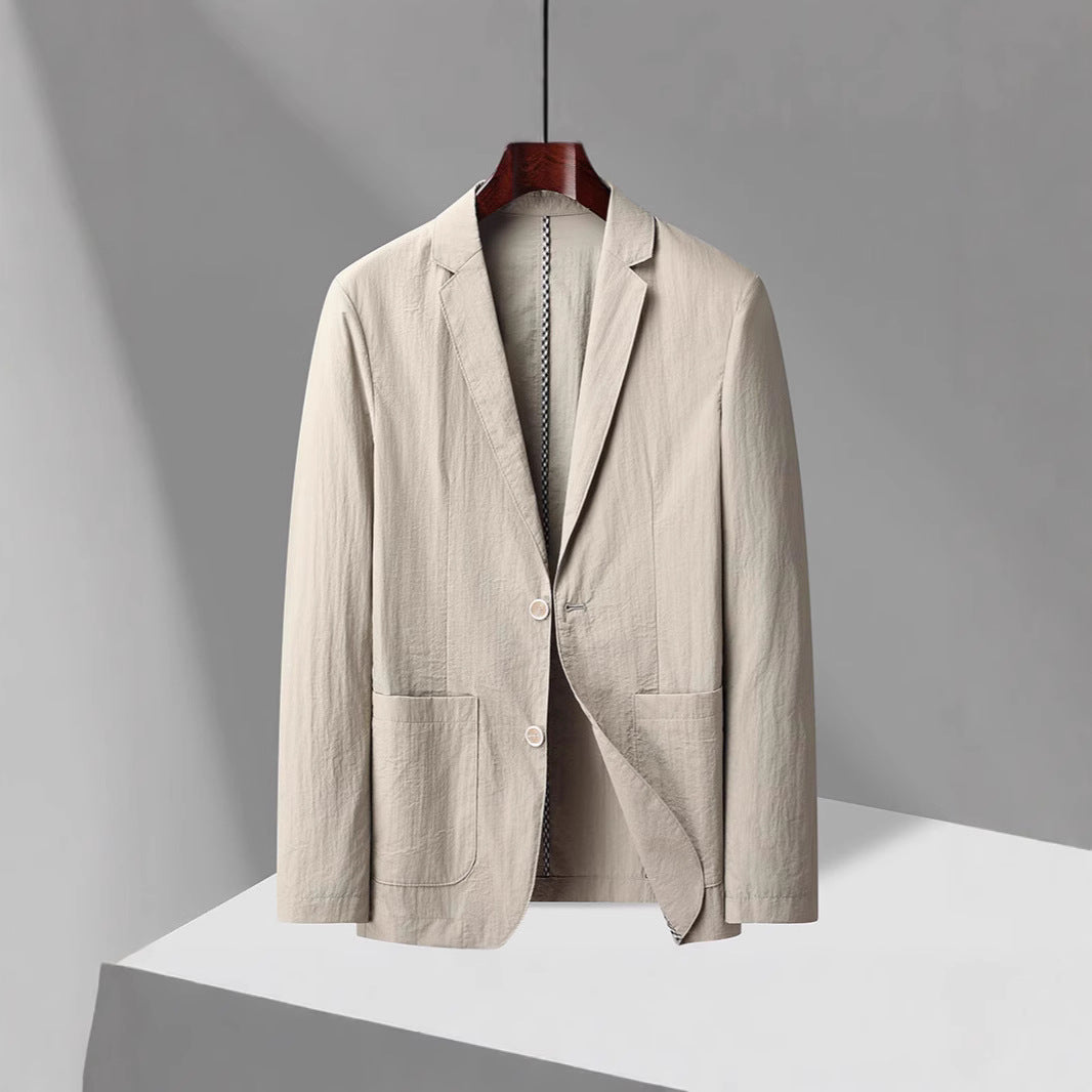 Men's Lightweight Luxury Linen Cotton Jacket, Multi Colours