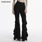 Punk Rave Veda Flared Knitted Pants