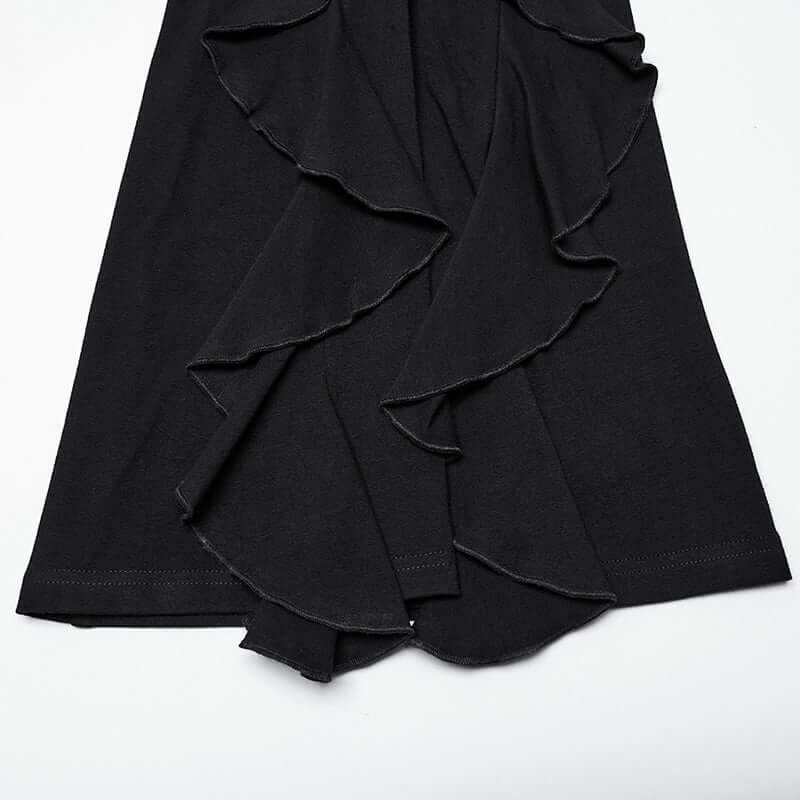 Punk Rave Veda Flared Knitted Pants