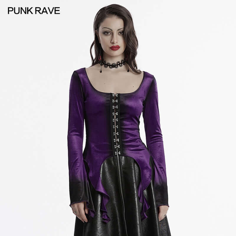 Punk Rave Bronwyn Gradient Printed T-Shirt