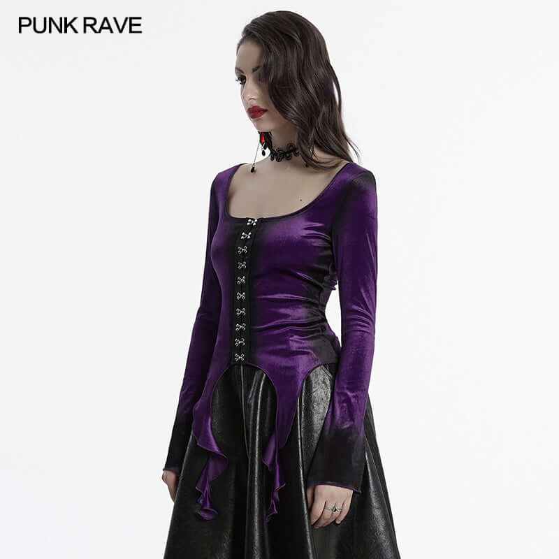 Punk Rave Bronwyn Gradient Printed T-Shirt