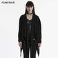 Punk Rave Mavy Punk Minimalist Jacket, Knitted Cardigan