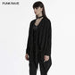 Punk Rave Mavy Punk Minimalist Jacket, Knitted Cardigan