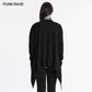 Punk Rave Mavy Punk Minimalist Jacket, Knitted Cardigan