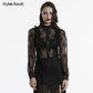 Punk Rave Padme Lace Women's Transparent Shirt