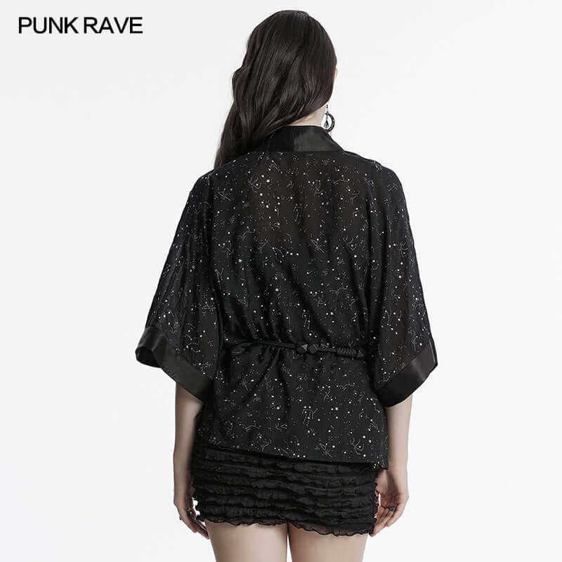 Punk Rave Augusta Women's Goth Short Coat