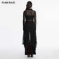 Punk Rave Tau Lace Long Cardigan