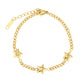 Stevie Luxe 18K Gold-Pated Star Charm Bracelet