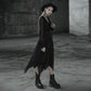 Punk Rave Angelina Chiffon Long-Sleeve Handkerchief Dress