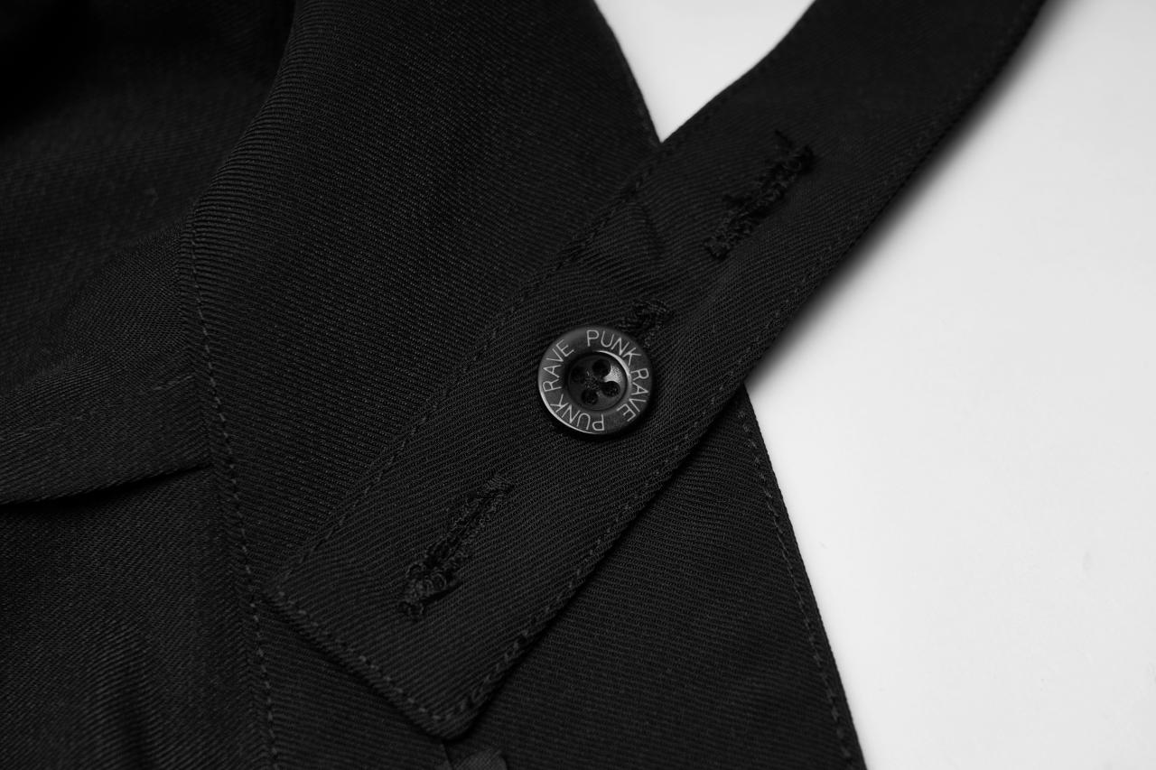 Punk Rave Zadie Wide-Leg Mesh Cutaway Trousers