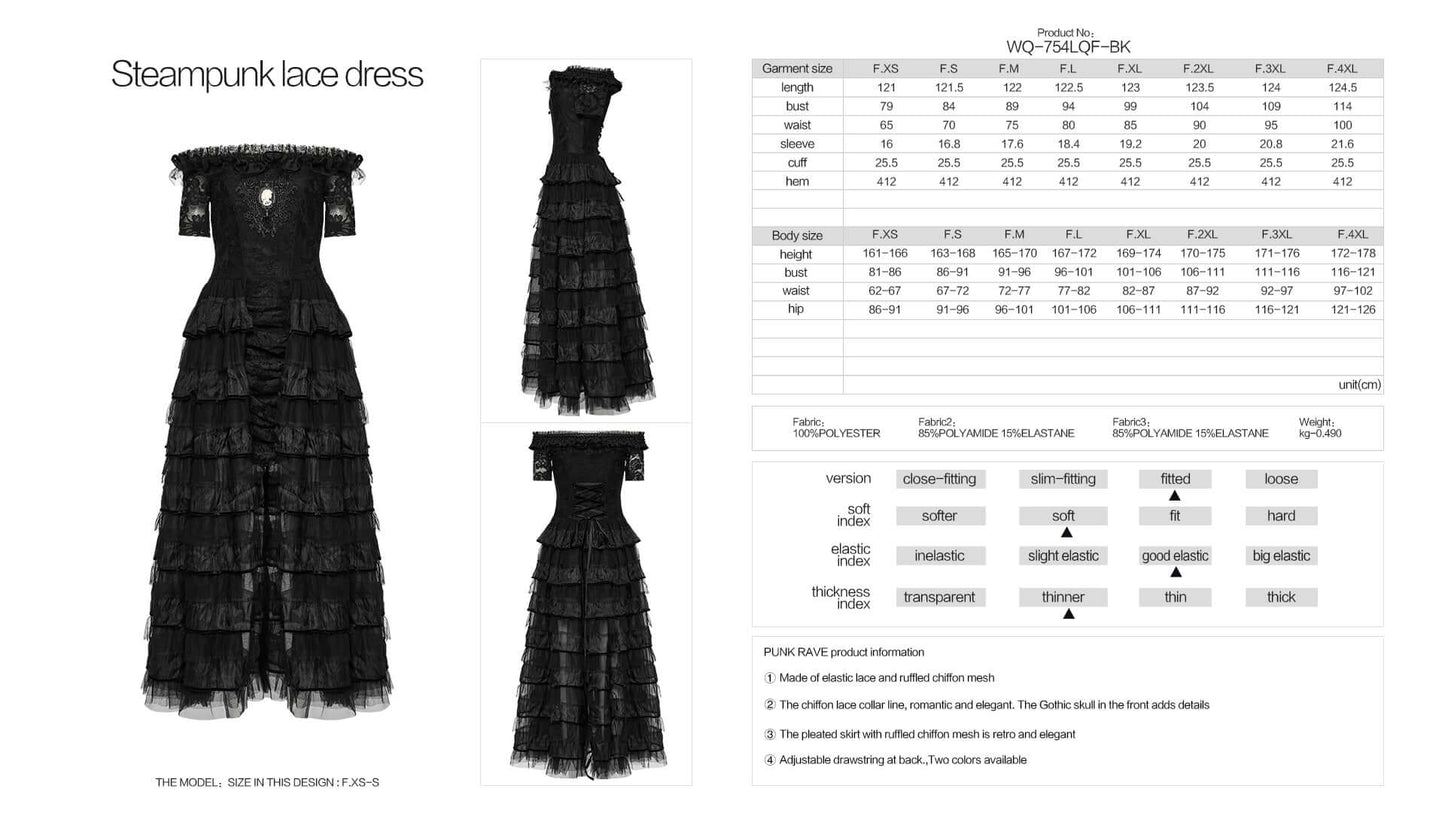 Punk Rave Penelope Steampunk Lace Dress