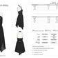Punk Rave Tirza Punk Halter Neck Dress