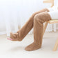 Winter Thigh-High Plush Socks, Multi Colours