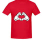 Hands Heart Love Cotton T-Shirt