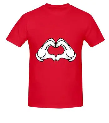 Hands Heart Love Cotton T-Shirt