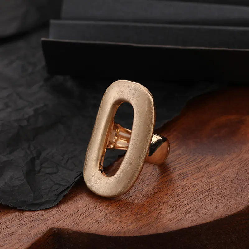 Women's Avant Garde Large Alloy Ring